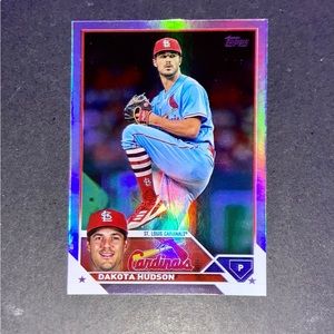 Dakota Hudson Card - 2023 Topps Rainbow Foil